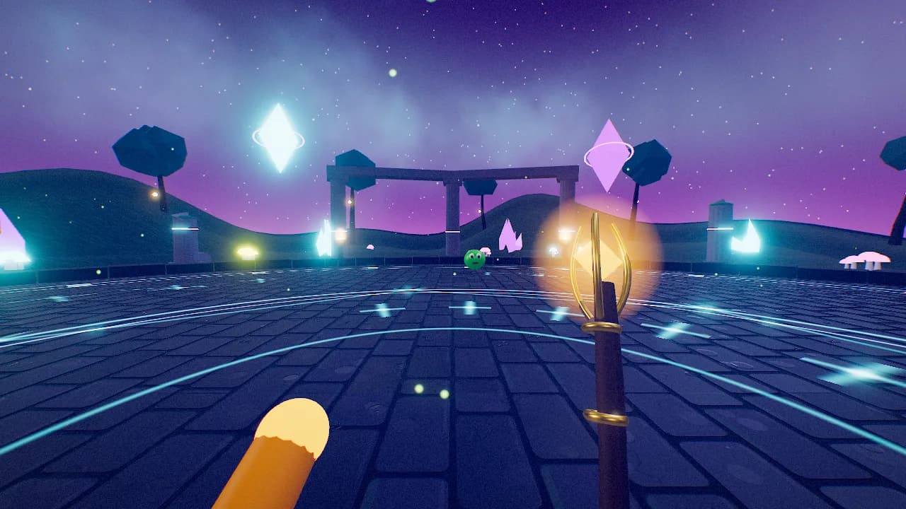 Hexfall browser game artwork